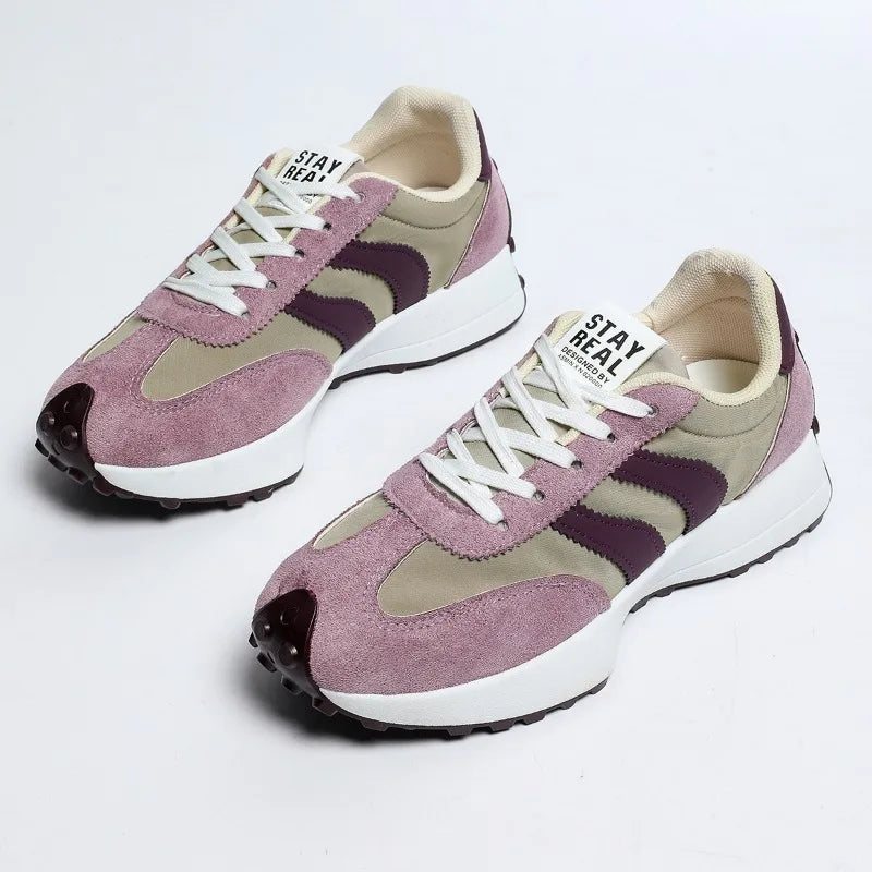 Brand Designer Women's Shoes Autumn New Style Cross-strap Platform Vulcanized Shoes 2026 Outdoor Running Sports Shoes Selling